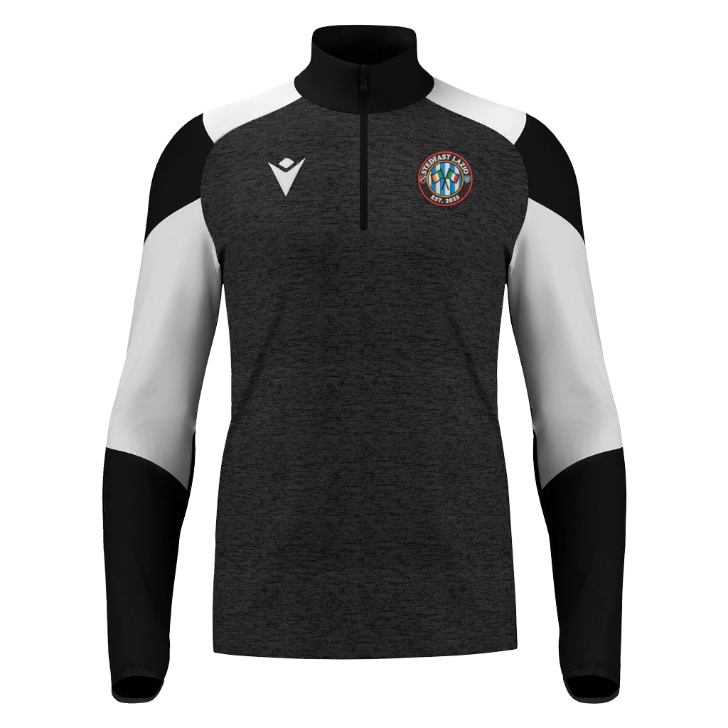 Stedfast x Lazio Adult Izel 1/4 Zip Black & White