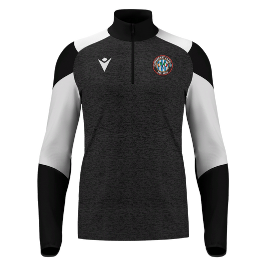Stedfast x Lazio Adult Izel 1/4 Zip Black & White