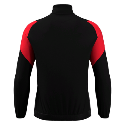 Trinity Donaghmede FC Youth/Adult Vanir Full Zip Top Black & Red