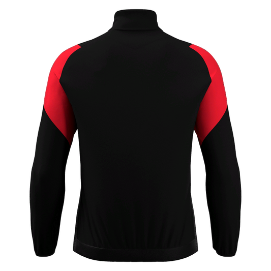 Trinity Donaghmede FC Young Kids Vanir Full Zip Top Black & Red