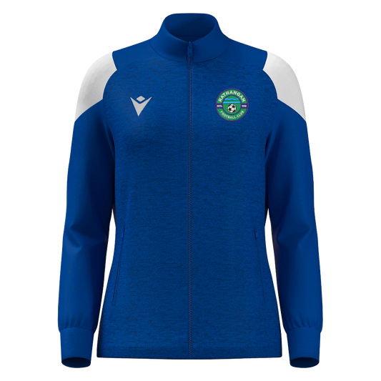 Rathangan FC Womens Valkyria Full Zip Top Royal Blue & White