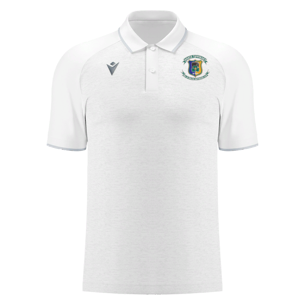 CRISC North Tipperary Adults Aulos Polo White & Silver