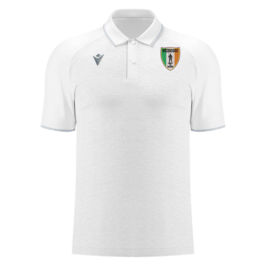 CRISC Wexford Adults Aulos Polo White & Silver