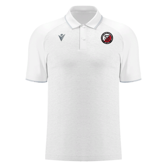Tallaght United FC Adult Aulos Polo White & Silver