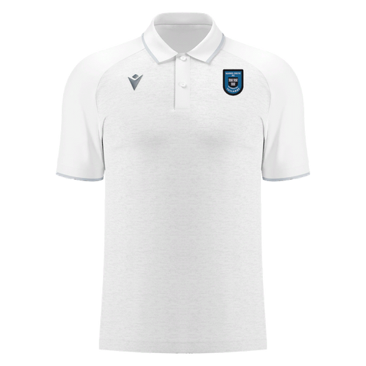 Marks Celtic FC Kids Aulos Polo White & Silver