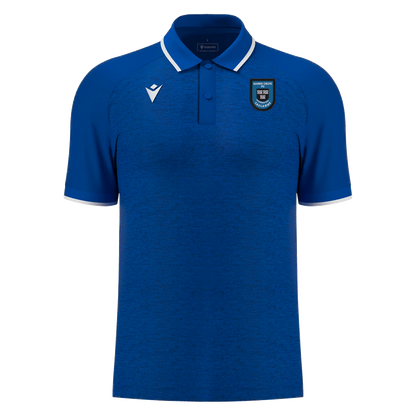 Marks Celtic FC Kids Aulos Polo Royal Blue & White