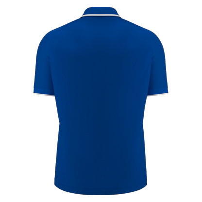 Marks Celtic FC Kids Aulos Polo Royal Blue & White