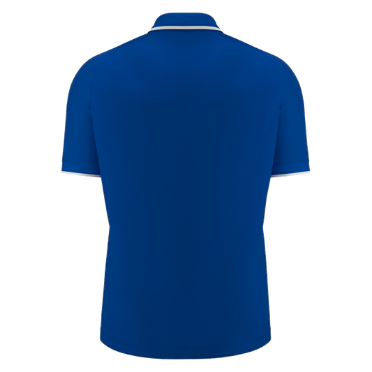 Marks Celtic FC Kids Aulos Polo Royal Blue & White