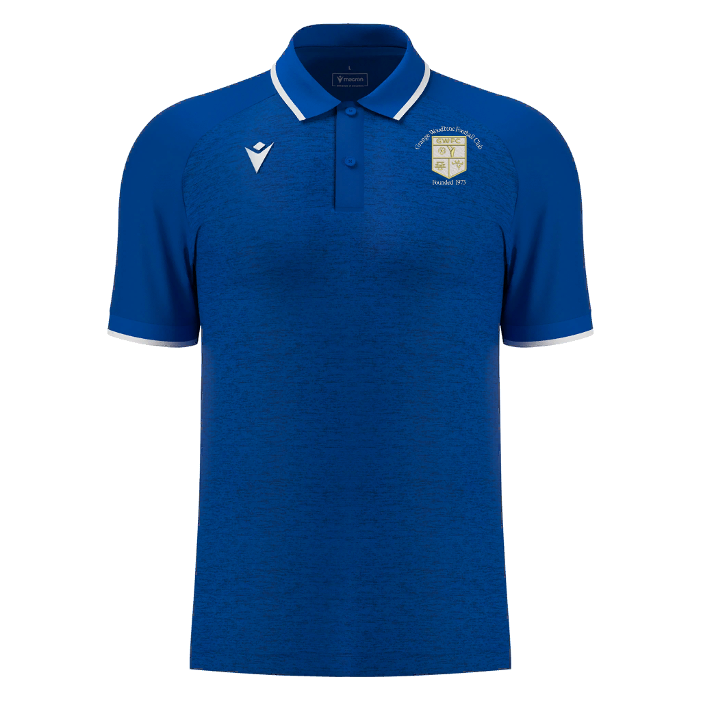 Grange Woodbine FC Aulos Polo Royal Blue