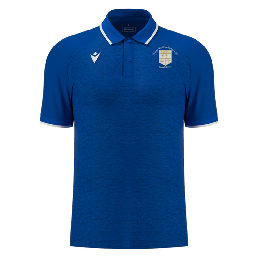 Grange Woodbine FC Aulos Polo Royal Blue