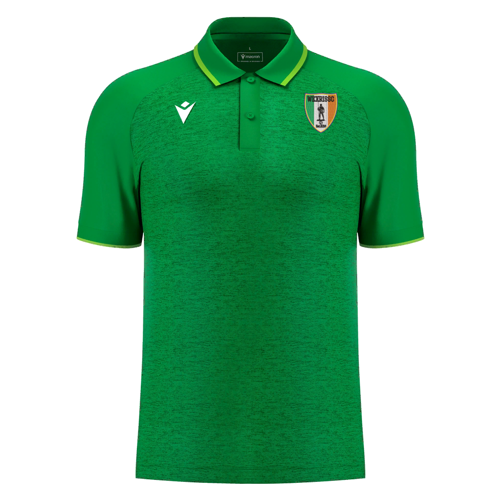 CRISC Wexford Adults Aulos Polo Green & Neon Green