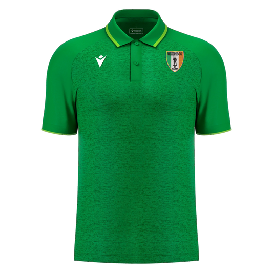 CRISC Wexford Adults Aulos Polo Green & Neon Green