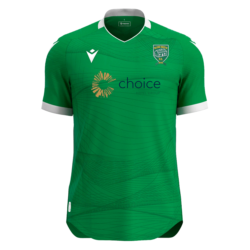Glebe North FC Wyvern Home Jersey Green