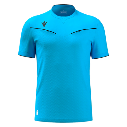 Ponnet Eco Referee Shirt SS Neon Sky