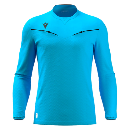 Ponnet Eco Referee Shirt LS Neon Sky