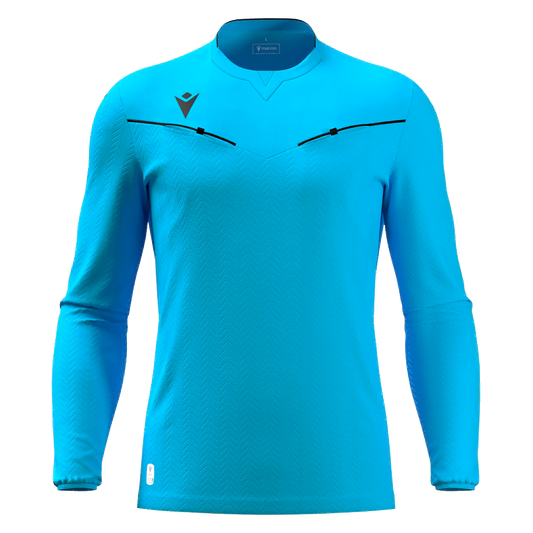 Ponnet Eco Referee Shirt LS Neon Sky