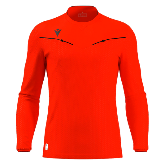Ponnet Eco Referee Shirt LS Neon Red