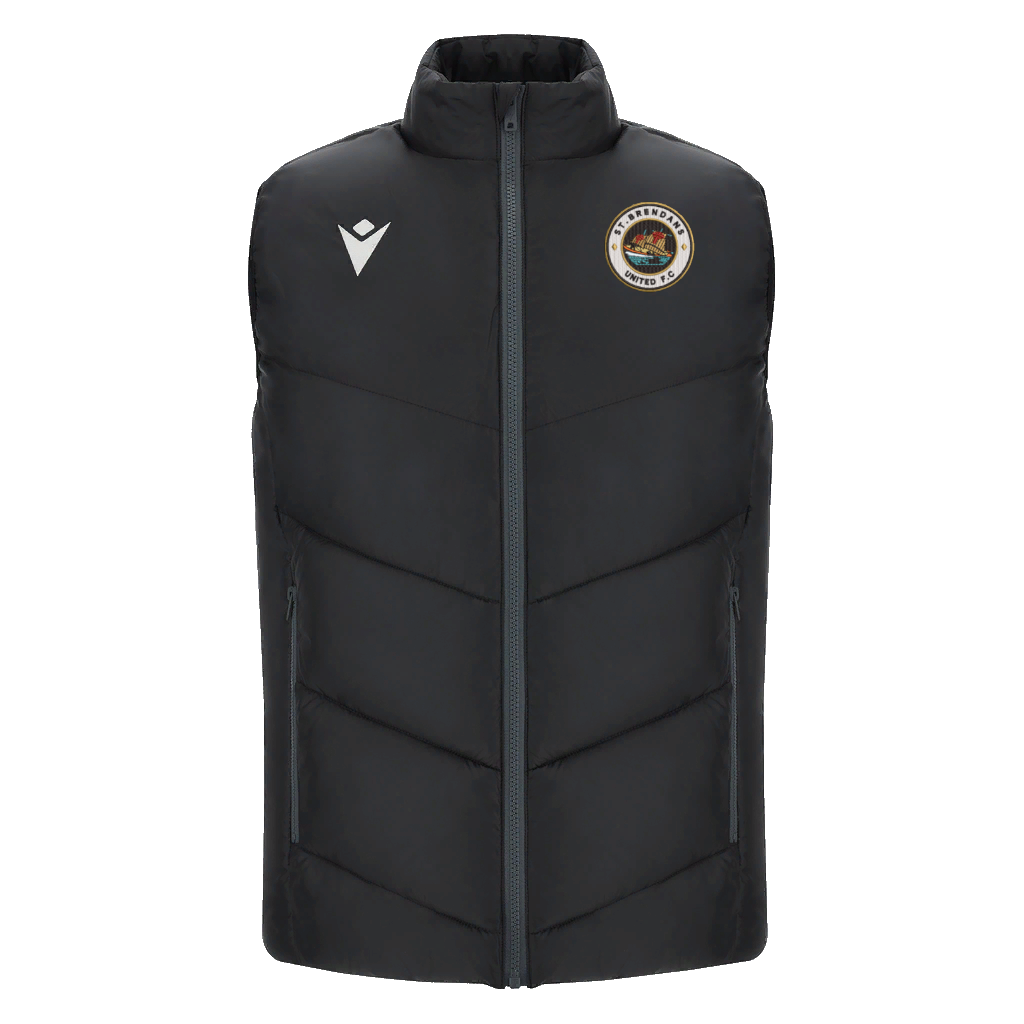 St Brendan's United Adult Black Coldmire Gilet