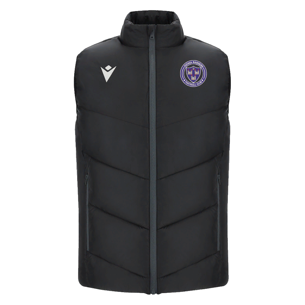 Fatima Rangers FC Coldmire Gilet Stone Black