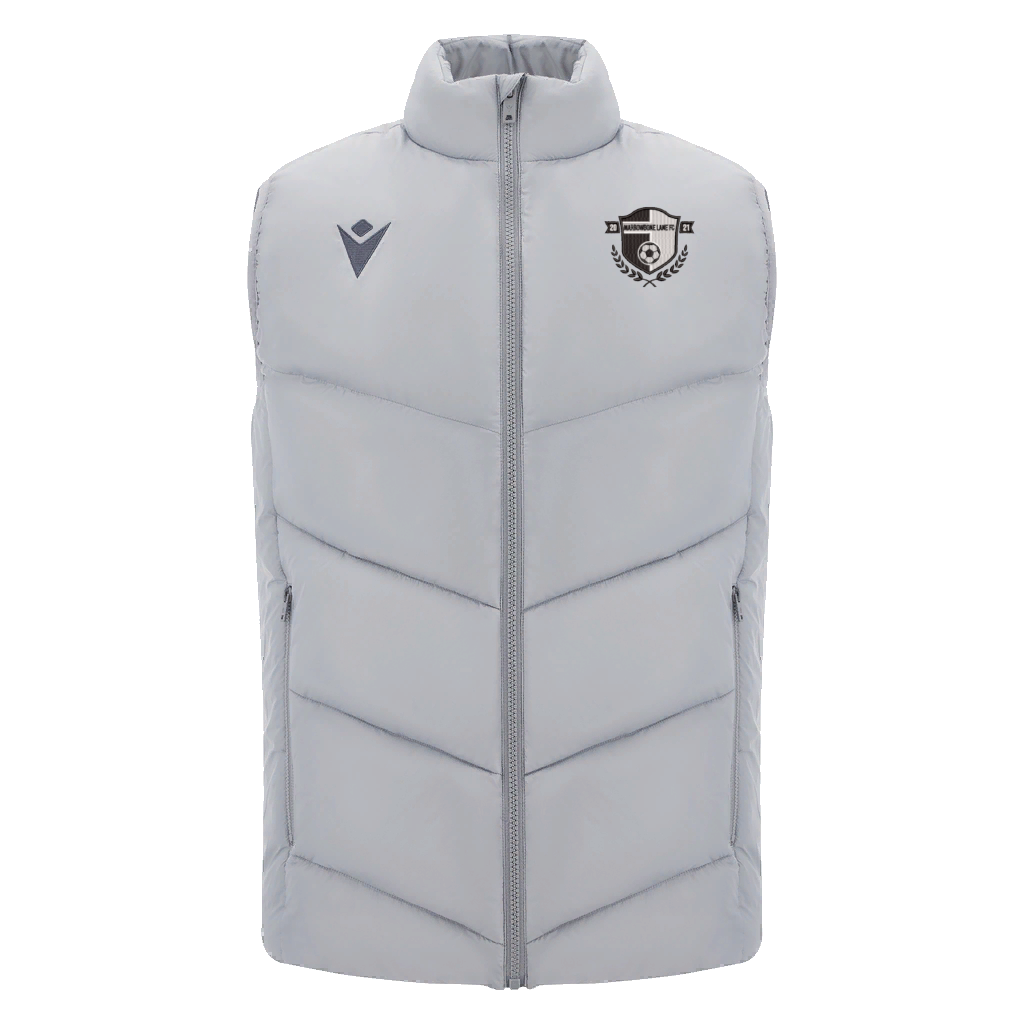 Marrowbone Lane FC Coldmire Gilet Stone Grey