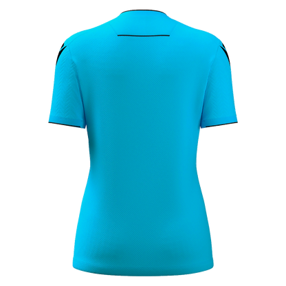 Kateryn Eco Referee Shirt SS WMN Fit Neon Sky