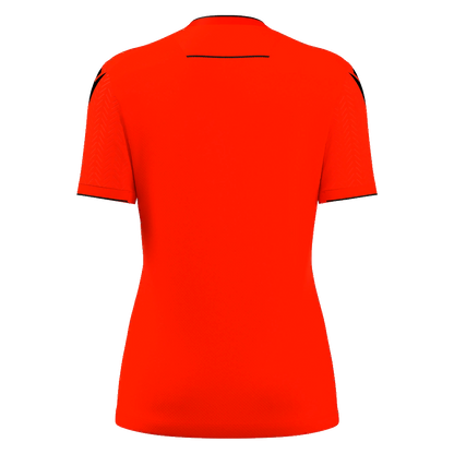 Kateryn Eco Referee Shirt SS WMN Fit Neon Red