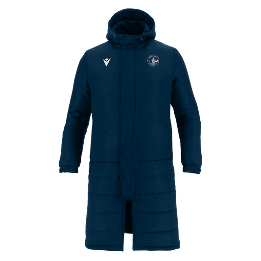 Rosemount Mulvey FC Adults Turvey Long Bench Jacket Navy
