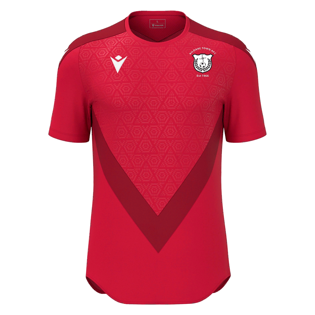 Kildare Town AFC Wisp Shirt SS Red