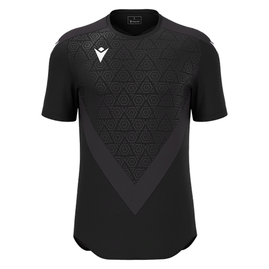 Referee Wisp Short Sleeve Warm-Up Top Black