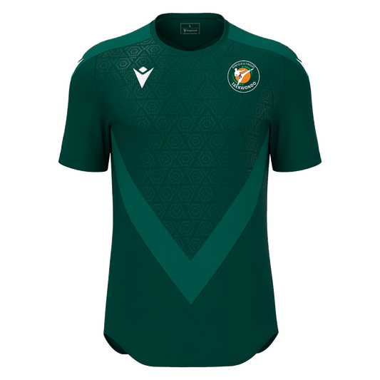 Ayrfield Taekwondo Adult Wisp Performance Shirt Bottle Green