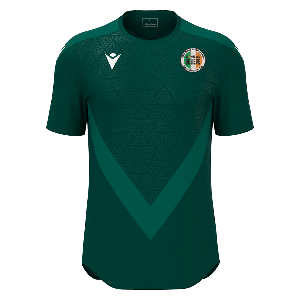 COYBIG Believe CRISC Adults Wisp Shirt SS Bottle Green