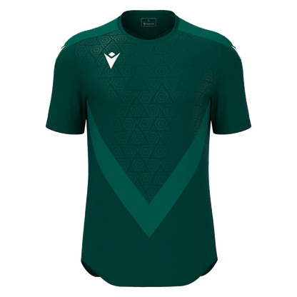 Referee Wisp Short Sleeve Warm-Up Top Bottle Green