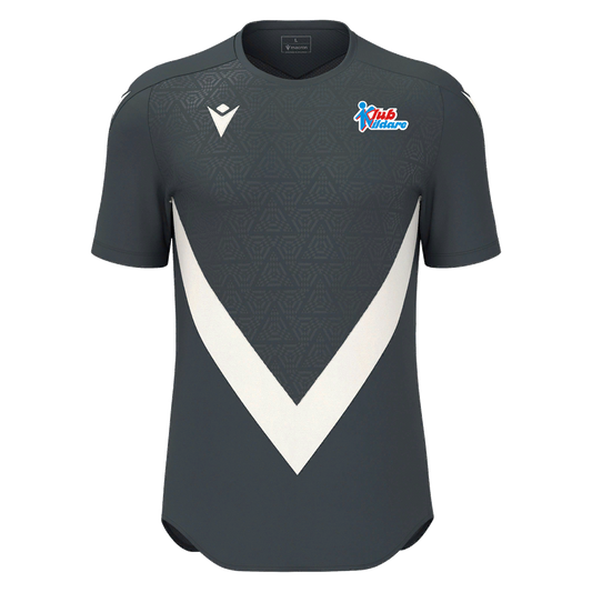 Klub Kildare Managers Wisp Shirt SS Anthracite & White