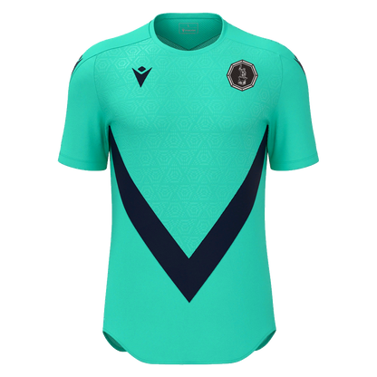 Black Forge FC Wisp Shirt SS Turquoise & Navy