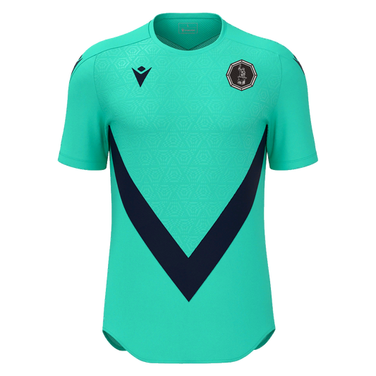 Black Forge FC Wisp Shirt SS Turquoise & Navy