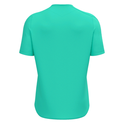 Irish Judo Wisp Shirt SS Turquoise/Navy