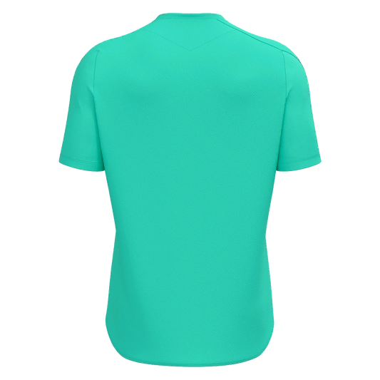 Irish Judo Wisp Shirt SS Turquoise/Navy