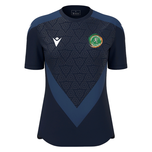 Ireland Women's National Team Official Supporters Club Women's Dryad Shirt Navy