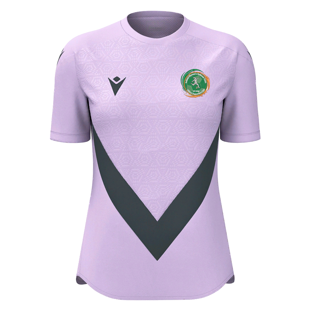 Ireland Women's National Team Official Supporters Club Women's Dryad Shirt Lilac