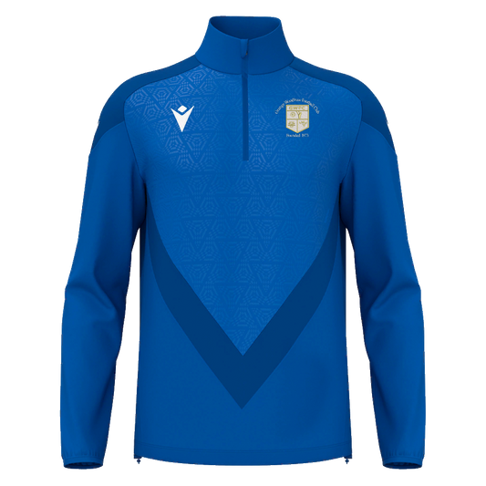Grange Woodbine FC Anduin 1/4 Zip Royal Blue