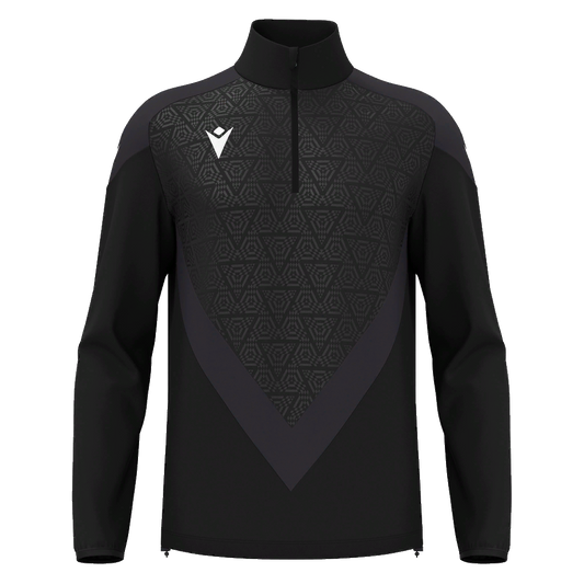 Referee Anduin 1/4 Zip Warm-up Top Black