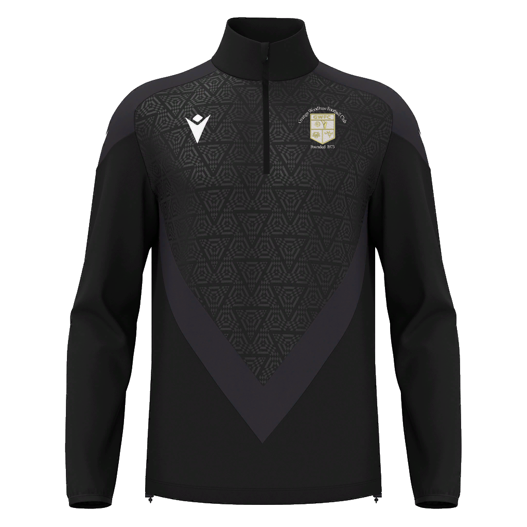 Grange Woodbine FC Anduin 1/4 Zip Black