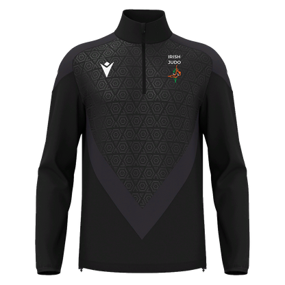 Irish Judo Anduin 1/4 Zip Top Black