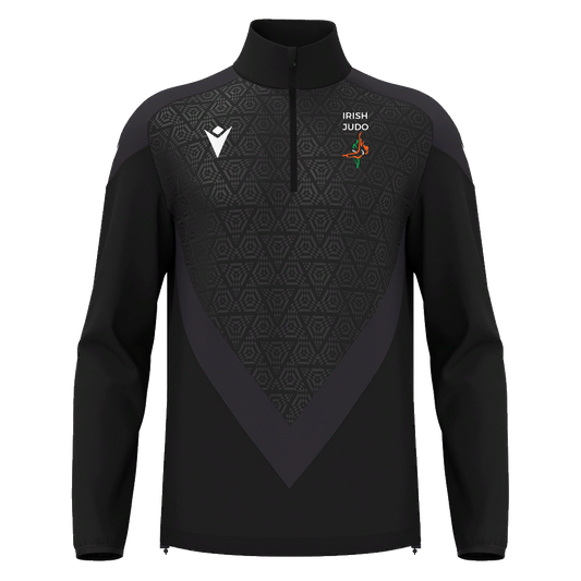 Irish Judo Anduin 1/4 Zip Top Black