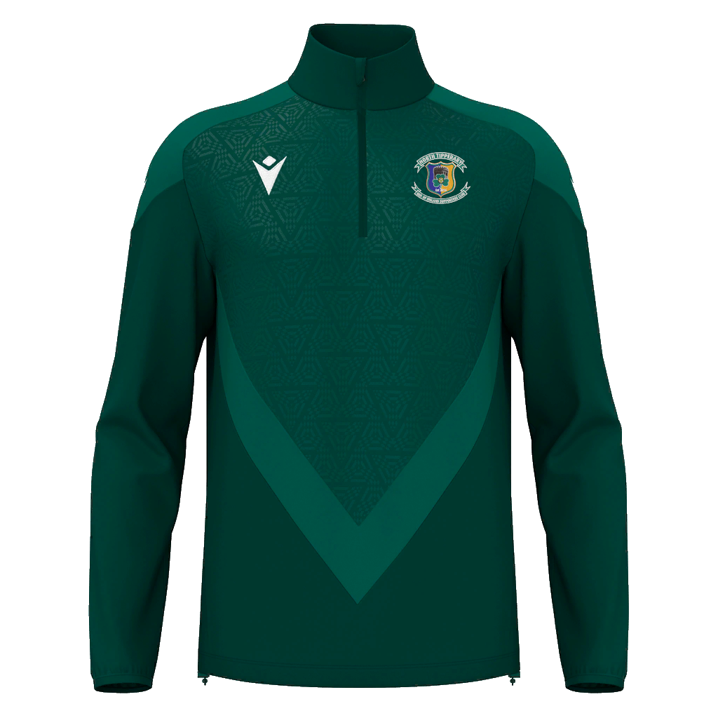 CRISC North Tipperary Adults Anduin 1/4 Zip Top Bottle Green