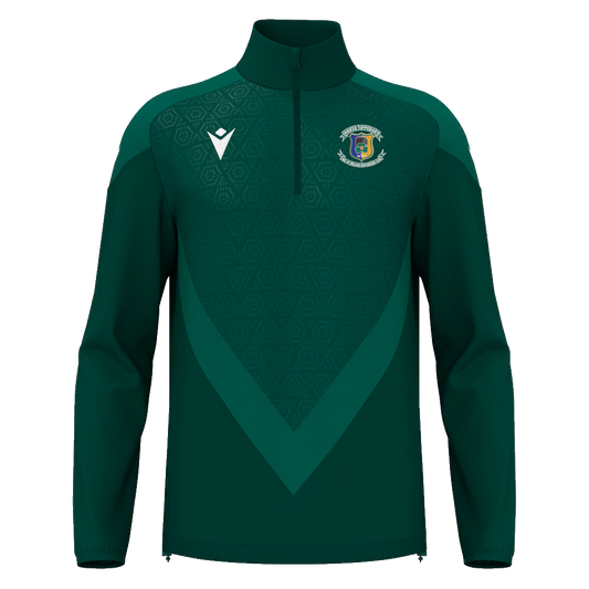 CRISC North Tipperary Adults Anduin 1/4 Zip Top Bottle Green