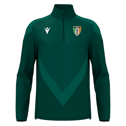 CRISC Wexford Adults Anduin 1/4 Zip Top Bottle Green