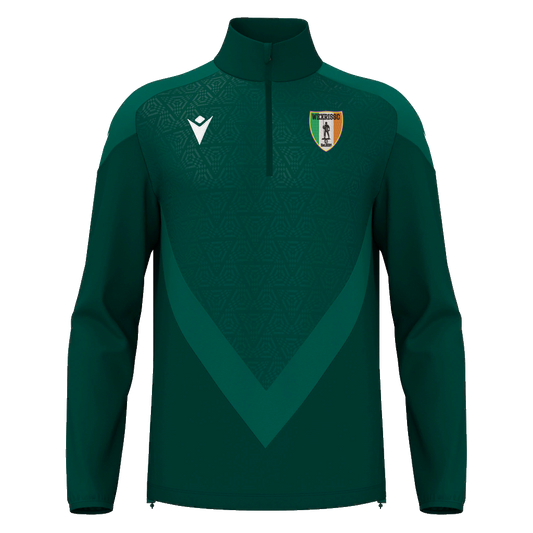 CRISC Wexford Adults Anduin 1/4 Zip Top Bottle Green