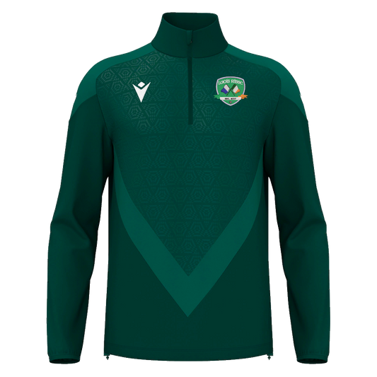 CRISC Laois Adults Anduin 1/4 Zip Top Bottle Green