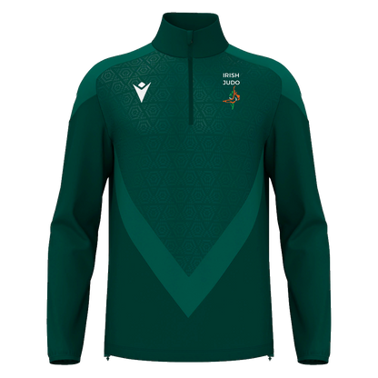 Irish Judo Anduin 1/4 Zip Top Green